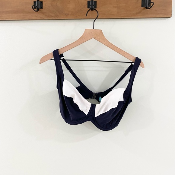 Panache Underwire Catarina Bikini Bathing Suit Top Size 32 - Picture 1 of 8